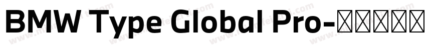 BMW Type Global Pro字体转换
